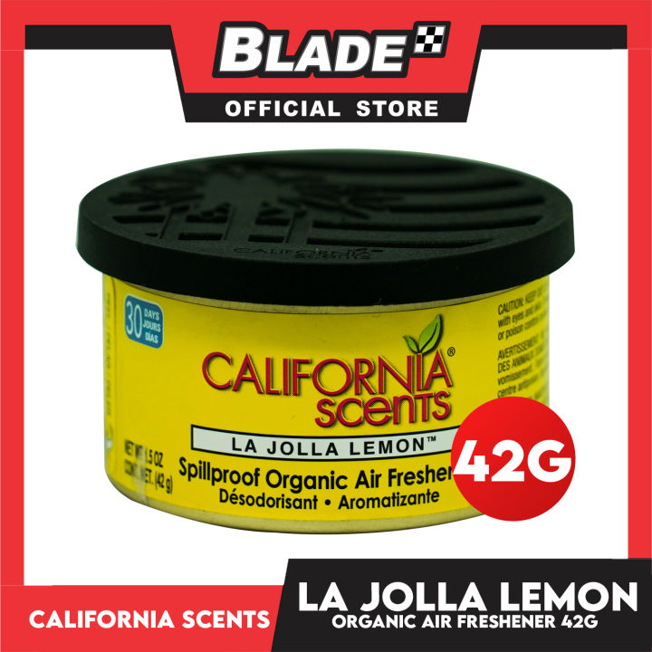 California Scents Organic Air Freshener La Jolla Lemon 42g Lazada PH