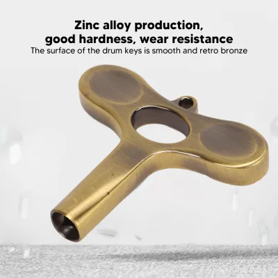 Drum Head Tuning Wrench T Shape Easy Removal Jazz Drum Tuning Key for Replacement