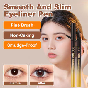 【FAMMY FAEY】Smooth and Slim Liquid Eyeliner Pen for Women Ultra-Fine Sponge Head Waterproof and Sweat-Proof Long-Lasting Non-Smudge Eyeliner Pen纤细眼线笔