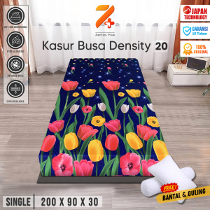 200x90x30 Kasur Busa Zentas Plus Density 20 Garansi 15 Tahun Ukuran Single
