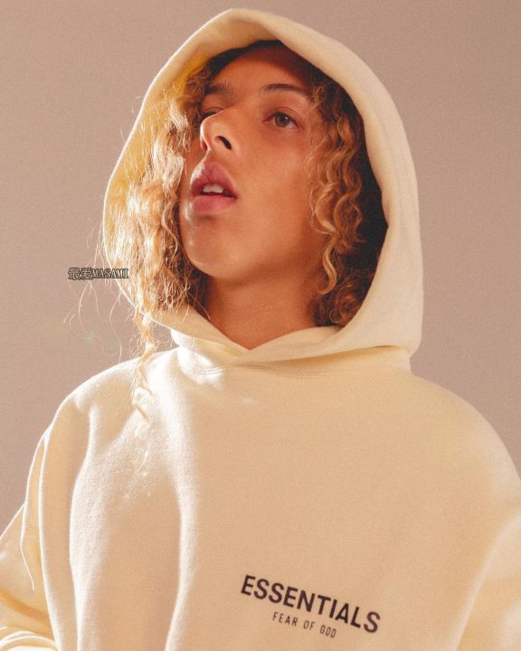 Fog%20fear%20of%20god%20essentials%20pull%20over%20hoodie%20slogan%20sweater%20-%20Image%204