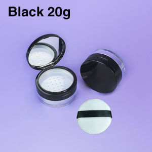 20G Powder Container Powder Storage Box Empty Case for Loose Powder PowderMakeupCosmeticBlusher