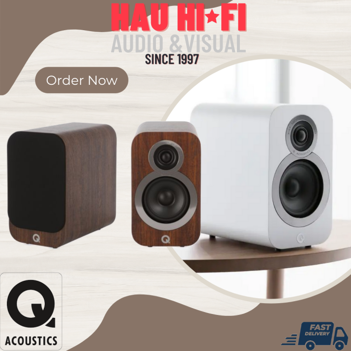 Q Acoustics 3020i Bookshelf Speaker Lazada