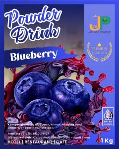 Bubuk Minuman Blueberry Premium