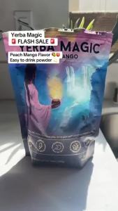 Yerba Magic - Yerba Mate Instant Tea Powder -in-1 Super Drink - Clean Energy in Fog Buster and Gut Health Powered