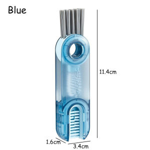 【READY STOCK】3-in-1 Bottle Cleaning Brush/Cup Lid Cap Cleaner Tool/U-Shaped Grooves Gap Cleaning/Penutup Botol Cleaning
