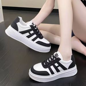 NEW!!! Sepatu Sneakers Kulit Wanita Import W689 Sneaker Wanita Kasual Kulit Import Sepatu Wanita Kulit Kekinian (+Box) Import