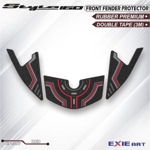 Front Fender Honda Stylo 160 Pelindung Spakbor Depan Motor Stylo Protector Exie Art