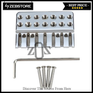 Nut Locking Gitar Guitar Elektrik Headless 6 String WH-001-6 Chrome