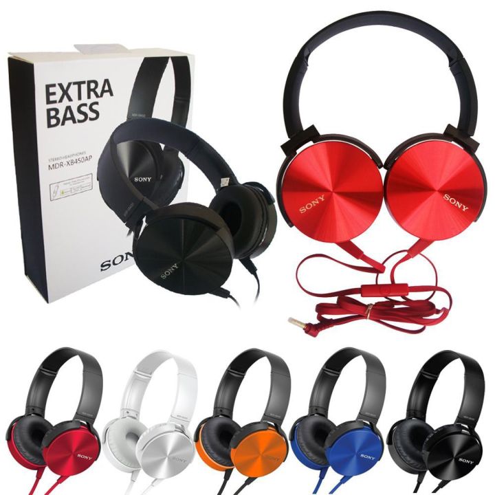 Extra Bass Sony MDR-XB450AP High Quality Headphone High Quality