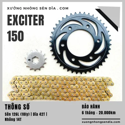 [FreeshipMAX] [HCM]NHÔNG SÊN DĨA EXCITER 150 / EX150