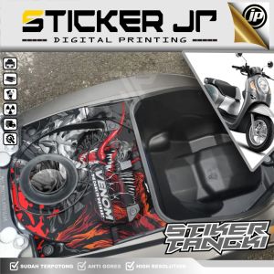 Stiker Tangki Bensin Scoopy 2021 2022 2023 2024 Sticker Tangki Motor Scoopy  Anti Luntur JP-01