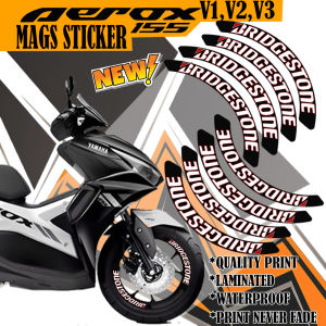 YAMAHA AEROX V3|V2|V1 MAGS BIG DESIGN STICKER / AEROX VERSION 3 VERSION 2 VERSION 1 BIG MAGS STICKER /BIG DESIGN MAGS STICKER FIT FOR YAMAHA AEROX V3|V2|V1 / MOTORCYCLE ACCESSORIES / MOTORCYCLE STICKER