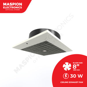Maspion Kipas Angin Hexos Fan / Exhaust Fan Plafon - 8 inch (20 cm) - CEF20 - FREE ONGKIR Jabodetabek