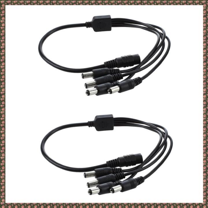 2.1*5.5mm 1 Female to 2 3 4 5 8 Male DC Power Spli... - Vicedeal