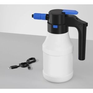 【ส่งเดี๋ยวนี้】เครื่องพ่นโฟมไฟฟ้าเครื่องกำเนิดโฟม 2L สำหรับล้างรถ2600mAh แบตเตอรี่ลิเธียมทนทานต่อล้างรถผ้าขนหนูโฟมล้าง รุ่นอัพเกรด