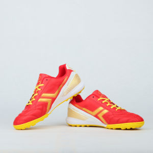 Giày Đá Bóng Hỏa Trâu Rocket Da PU Cao Cấp Sân Cỏ Nhân Tạo