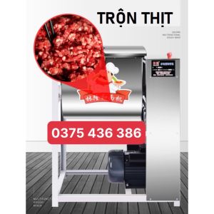 Máy trộn thịt trộn bột đảo kim chi nằm ngang bằng điện 220v