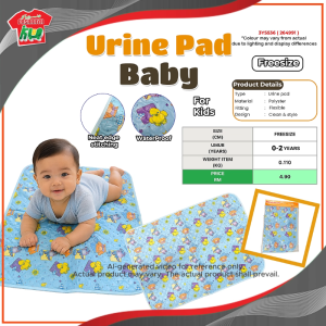 Baby Urine Pad | Waterproof & Flexible | Neat Edge Stitching | Freesize | For Kids 0–2 Years