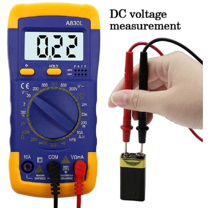 Multimeter Digital A830L Murah Buzzer Multitester Avometer Digital