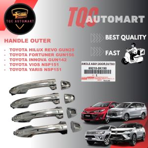 ORI TOYOTA HILUX REVO GUN125/FORTUNER GUN156/INNOVA GUN142/VIOS NSP151/YARIS NSP151 OUTER DOOR HANDLE PEMEGANG PINTU