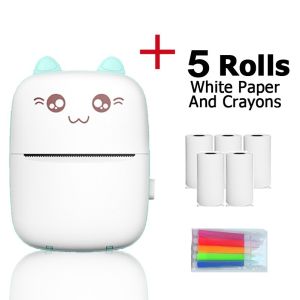 Mini Printer Thermal Peripage A8C Bluetooth Printer Mini Picture Photo Label Receipt Paper Memo