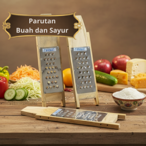 Pasrah Buah Parutan Rujak Parut Gobet Kayu A