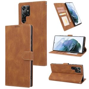 Ốp lật cho Samsung Galaxy S25 S24 S23 S22 S21 S20 Plus / S25 S24 S23 S22 S21 S20 Ultra / S21 S20 S23 S24 FE vỏ điện thoại từ Ví da khe đựng thẻ đôi