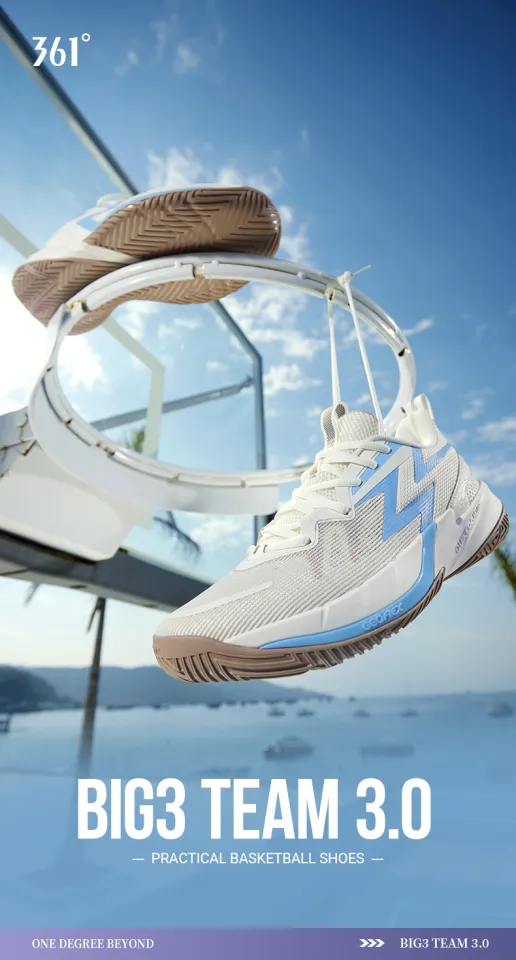 361 Degrees BIG3 Team 3.0 Men's Basketball Shoes Professional