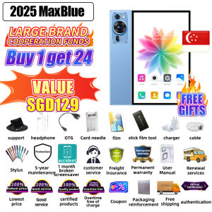 🔥SG Stock+Free 24 Gift🔥2025 New Upgrade P700 11.8 inch Android 15 Tablet 16+640GB 8Core Support SIM+Dual 4G/5G/LTE/WIFI Bluetooth5.4 23000mAh Battery 4000W Google Wps Excel Youtube Game Tab 平板电脑
