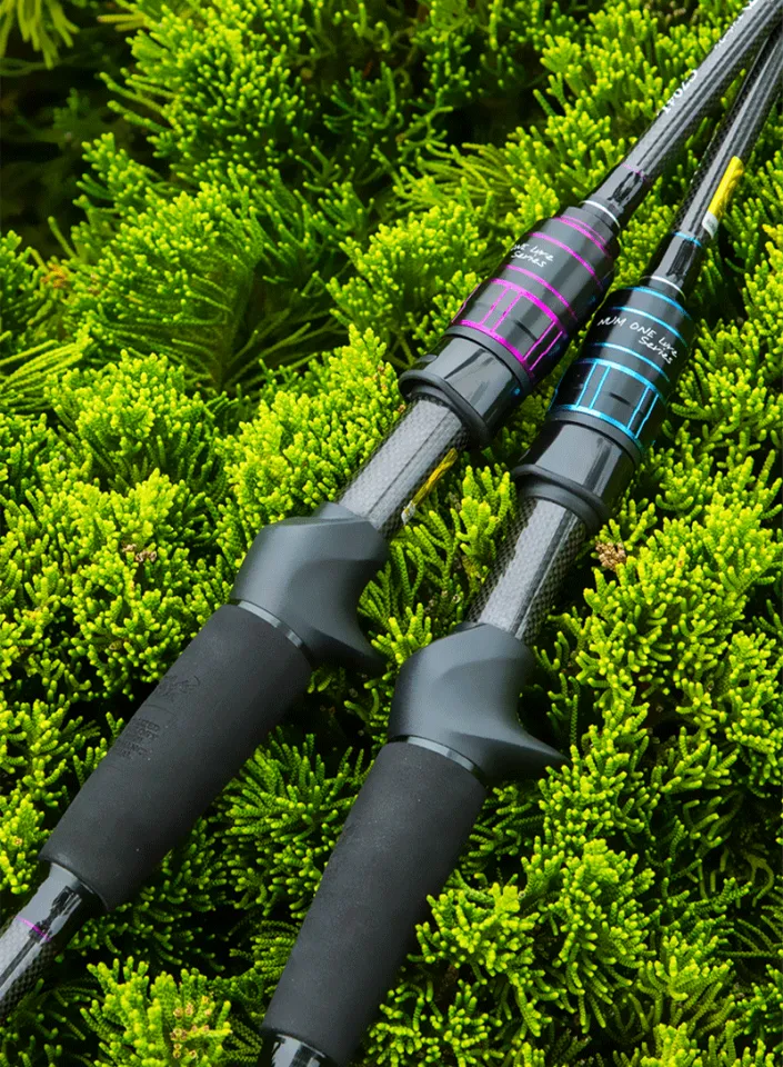RYOBI 4-Section Portable Feeder Fishing Rod Carbon Casting Travel Rod  Casting Rod 1.8m 2.1m 2.4m M/L