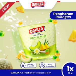 DAHLIA Air Freshener All In One Pengharum Ruangan 75gr/55gr - Teh Keraton | Cendana | Arum Dalu | Apple Harmony | Fresh Lychee | Jolly Orange | Tropical Melon