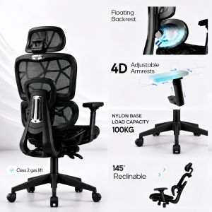MYHOME Ergonomic Chair Office Chair Computer Chair Gaming Chair Study Chair Heavy Duty