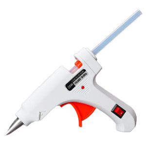 Adjustable temperature hot melt glue gun high viscosity transparent household silicone glue sticks