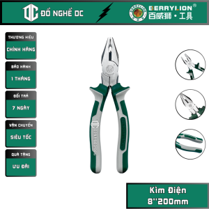 Kìm Điện Kềm Răng Kìm Cắt Cao Cấp 8200mm 011601200 Berrylion Thép cao cấp chuyên dùng để kẹp giữ cắt và xoắn dây điện