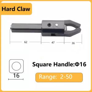 Hanson8 CNC Lathe Automatic Puller 12-32mm Round / Square Shank Bar Puller Lathe Feeder Machine Tool Turning Boring 9N5Q1