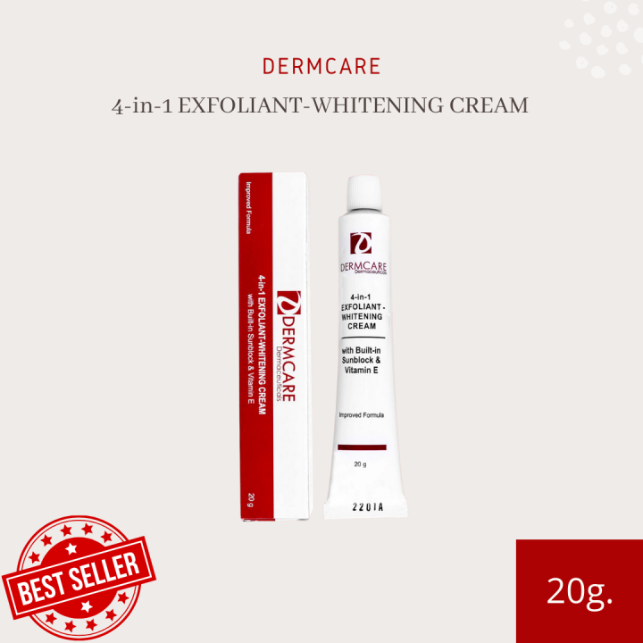 Dermcare 4-in-1 Exfoliant-Whitening Cream | Lazada PH