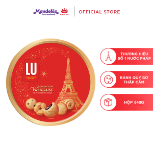 [CÓ TÚI GIẤY] Bánh Quy Bơ Thập Cẩm Công Thức Pháp LU Hộp 540G/720G