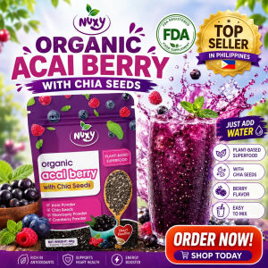 [DEAL 60%+GIFT] ONLY 85P/PACK Detox Pineapple & Acai Berry Drink NUXY Vitamin C & Glutathione - Powder Glowing Skin Pineapple  Powder Organic Healthy Beauty Juice Juice Beverage Anti-Aging Beauty Drink Healthcare & Dietary Supplement