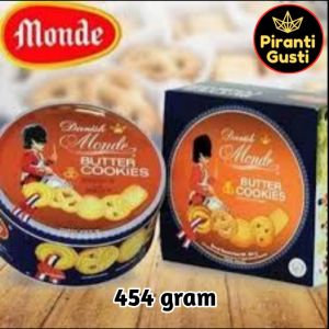 Monde Butter Cookies kaleng 908 gram dan 454 gramkue lebaran