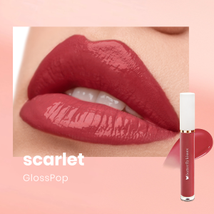 Butterfly Kisses GlossPop (High-Pigment Lip Gloss with Jojoba Oil & Vitamin E)