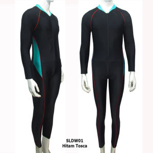 Baju Renang Diving Panjang Ukuran Dewasa Lis Samping Bahan Premium SLDW01