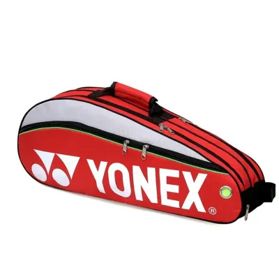 Yonex Badminton Bag Hand Crossbag Waterproof Oxford PU Fabric Double Zips fit 6 Racket