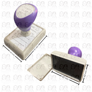 [SG SELLER] Customised Stamp (different sizes and ink colours available)