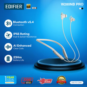 Edifier W280NB Pro Wireless Noise Cancelling Neckband Headphones
