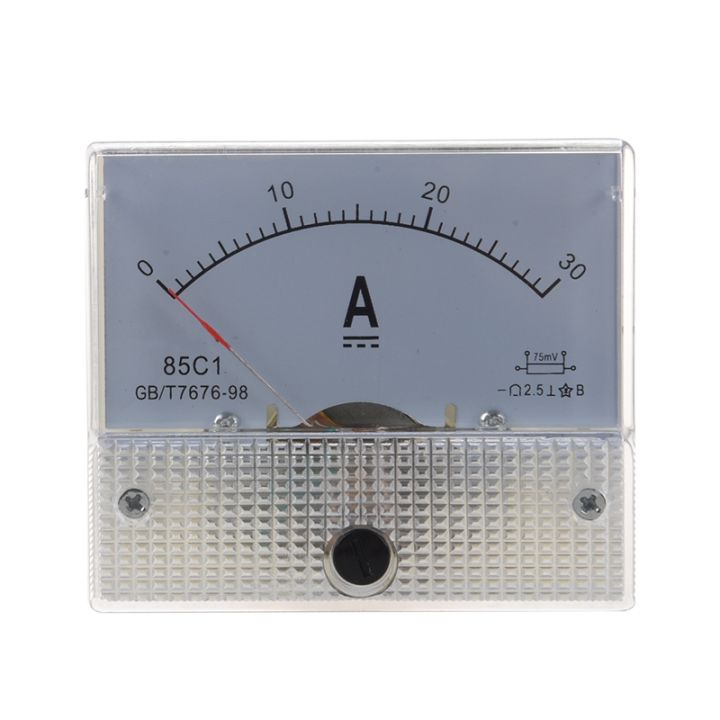 【ALA】-85C1 Analog Current Panel Meter DC 30A AMP Ammeter | Lazada.co.th