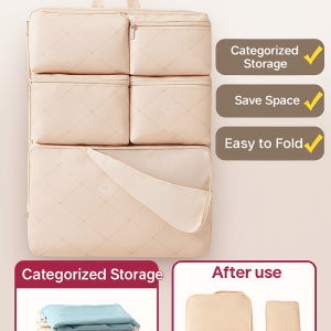 Foldable and hanging seven-in-one storage bag a must-have for travel large capacity travel storage bag七合一多功能旅行收纳袋