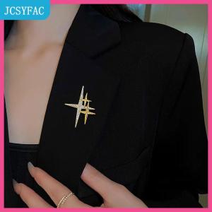 JCSYFAC Đơn giản cá tính sao cao cấp cảm giác Trâm dễ thương hợp thời trang Thiết kế áo ngực thời trang pin cho buổi tối tiệc phù hợp với đồ trang sức biểu tượng