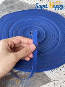 เทปตีนตุ๊กแก ( ยาว 1 เมตร ) ขนาด 10/12 mm สำหรับจัดระเบียบสายเคเบิลและสายไฟ Velco Tape