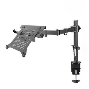 Combo ErgoTek EZ1 + FP2 - Giá Treo Đỡ Laptop - Máy Tính Bảng - Macbook Kẹp Bàn Đa Năng Cao Cấp